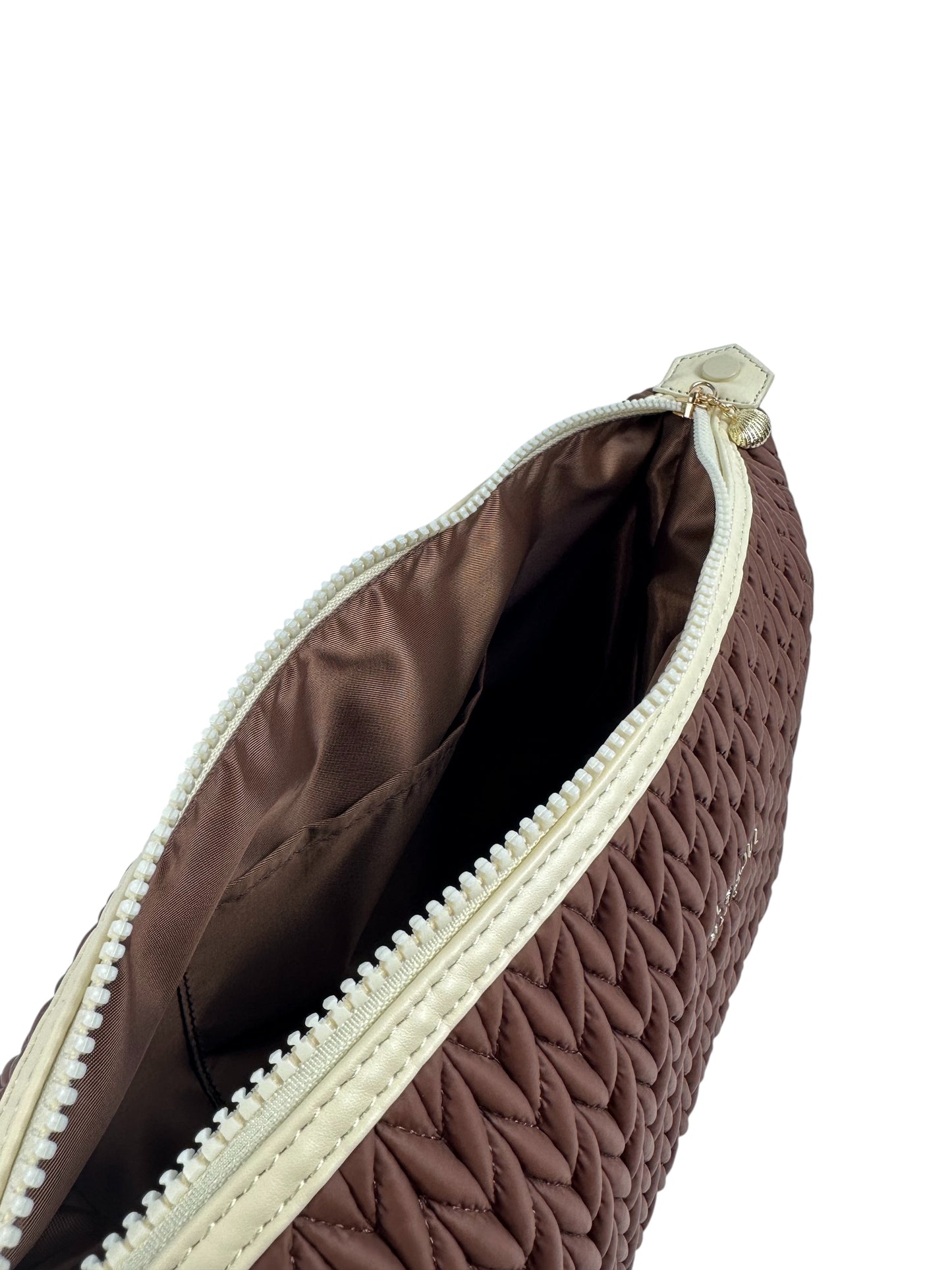 Luna Large Cosmetic Bag Chocolate/Sorbet