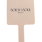 Peach Glow Hand Mirror