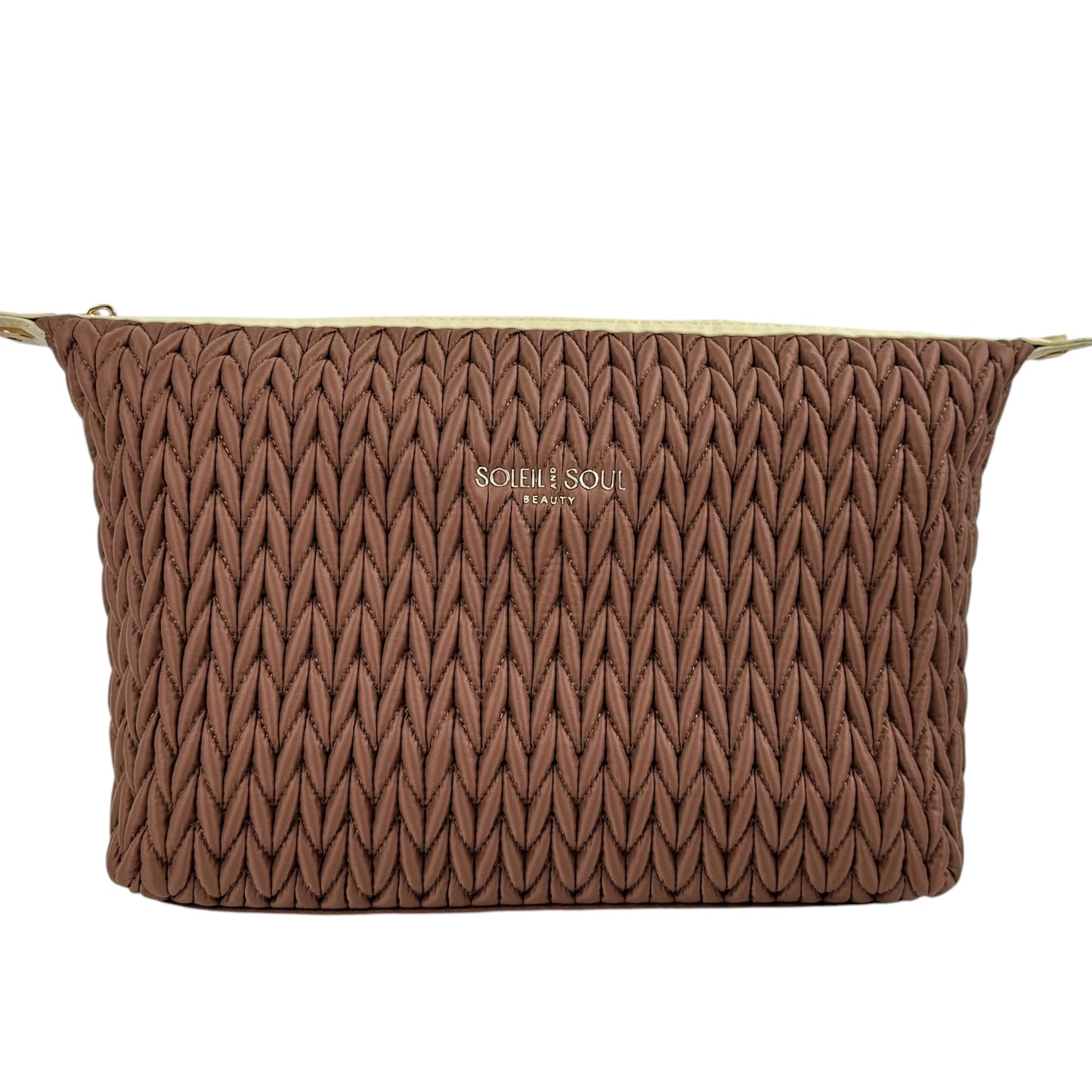 Luna Large Cosmetic Bag Chocolate/Sorbet