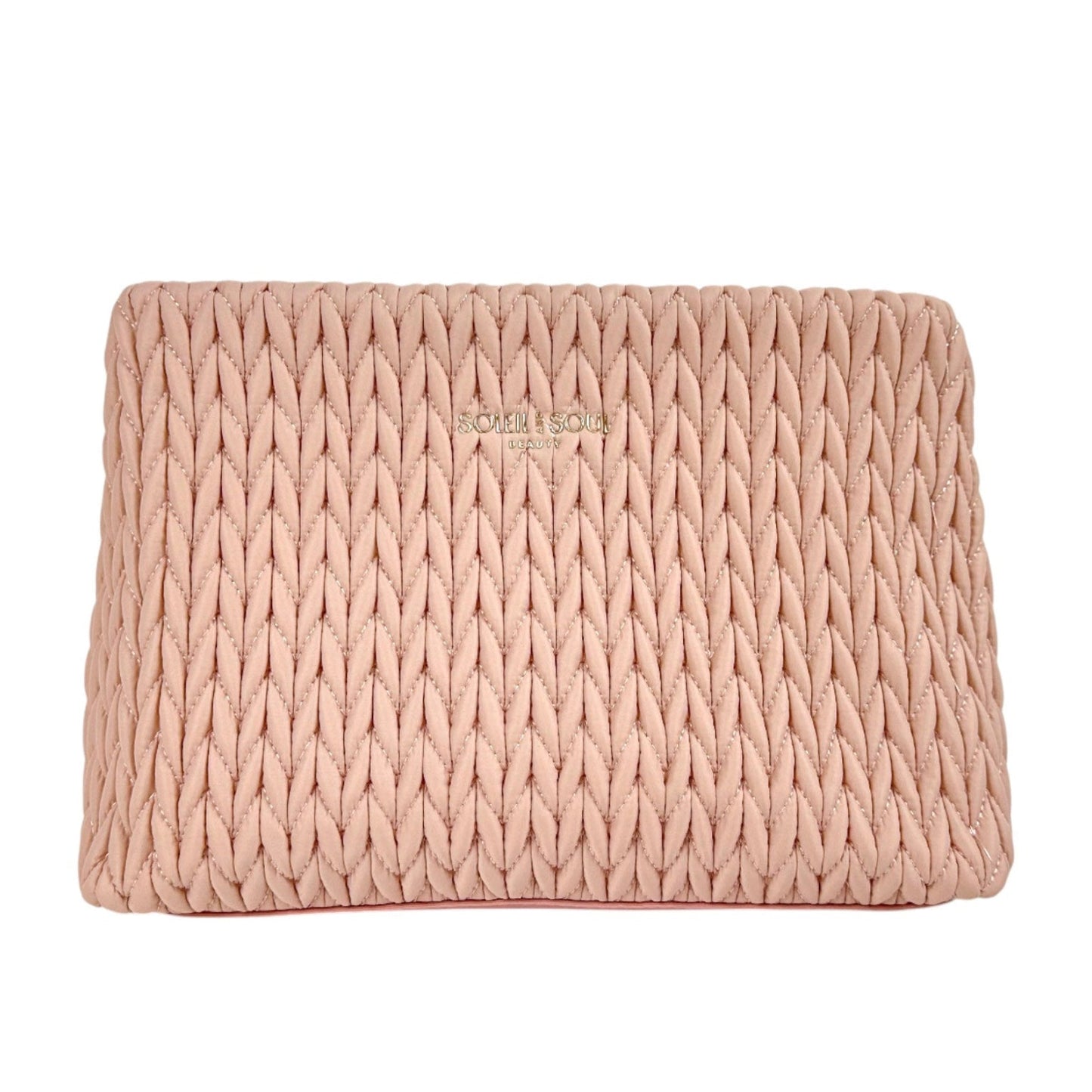 Classic Blush Cosmetic Bag