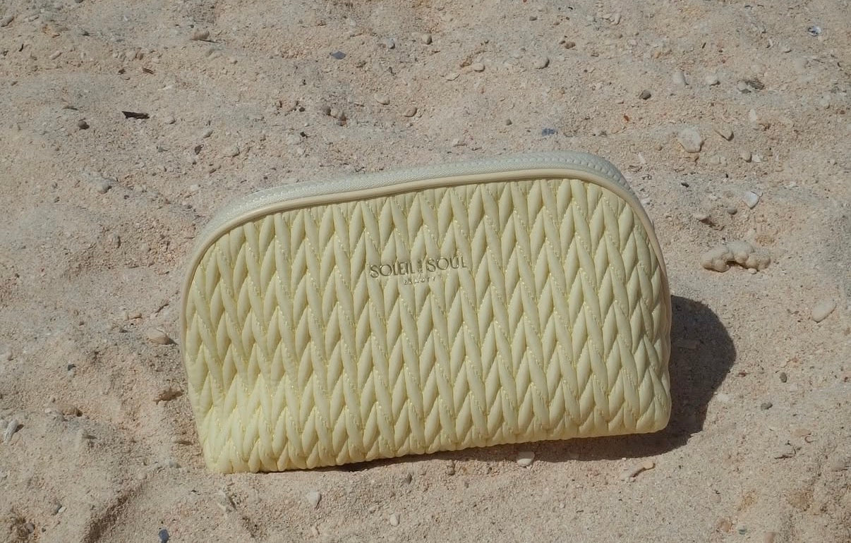 Lemon Sorbet Cosmetic Bag