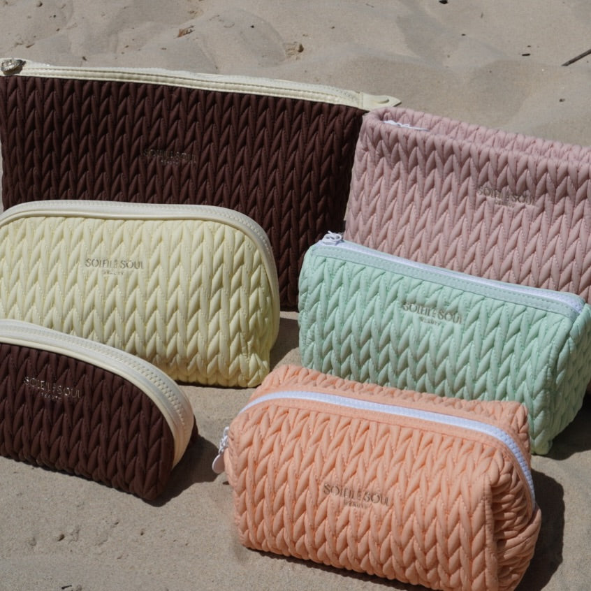 Lemon Sorbet Cosmetic Bag