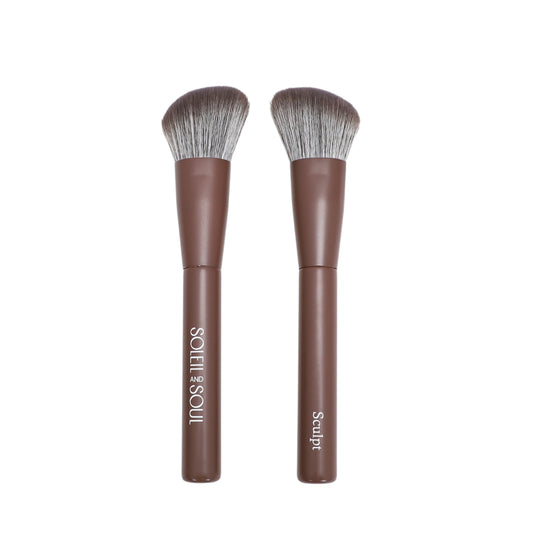 Angled Sculpt Brush - Chocolate
