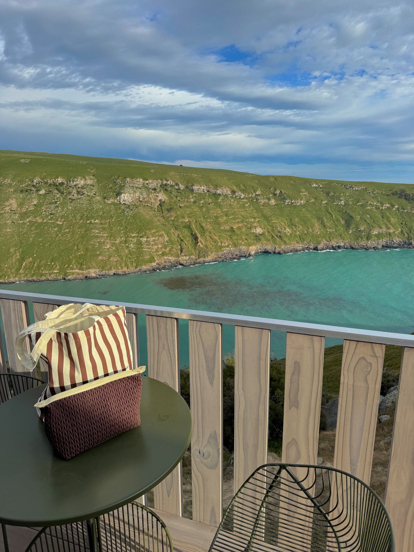 Luna Large Cosmetic Bag Chocolate/Sorbet